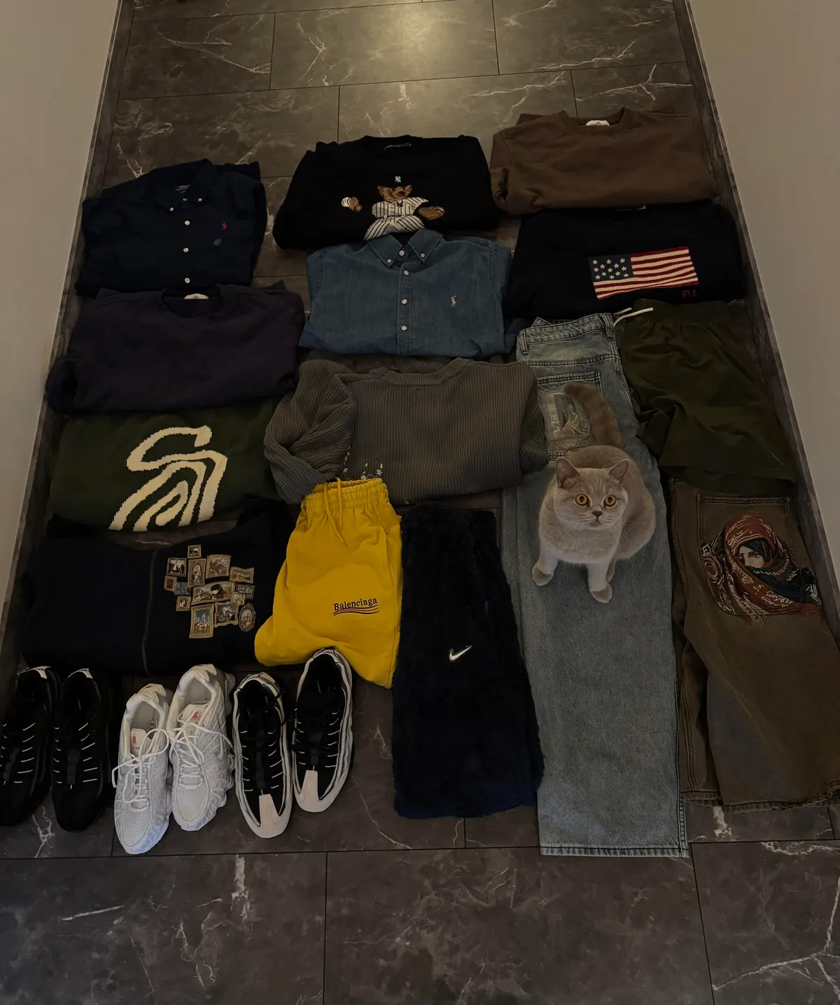 Products shown in the original 11 kg Germany haul post on Reddit