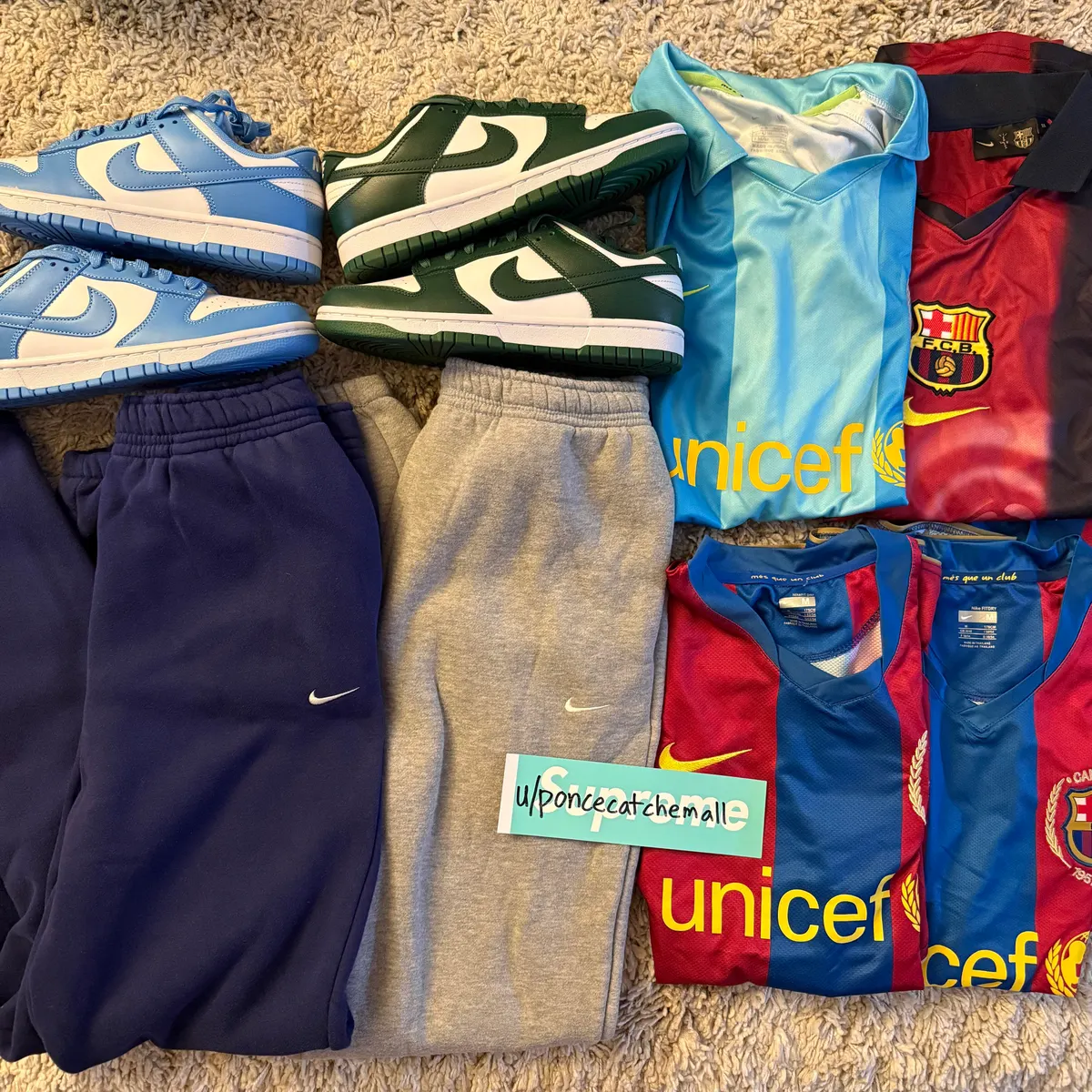 Products shown in the original 8 kg RizzitGO haul post on Reddit